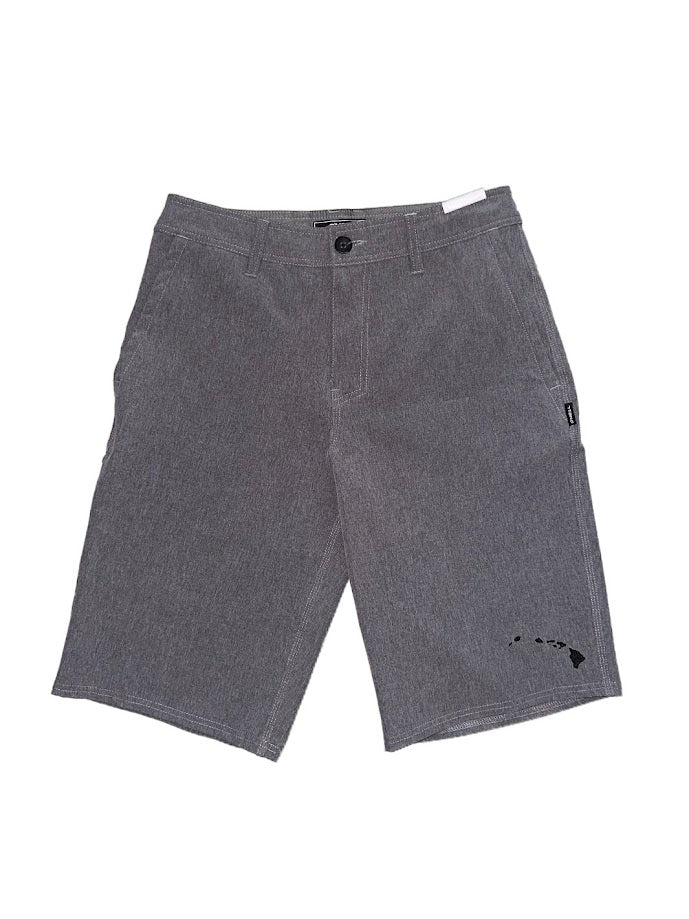 O'NEILL RESERVE HEATHER 21" HAWAII BOARDSHORT - GRAY