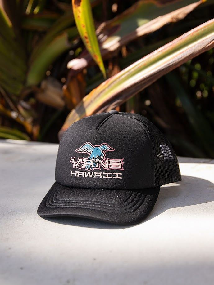 VANS GOOD MORNING HAWAII TRUCKER - BLACK