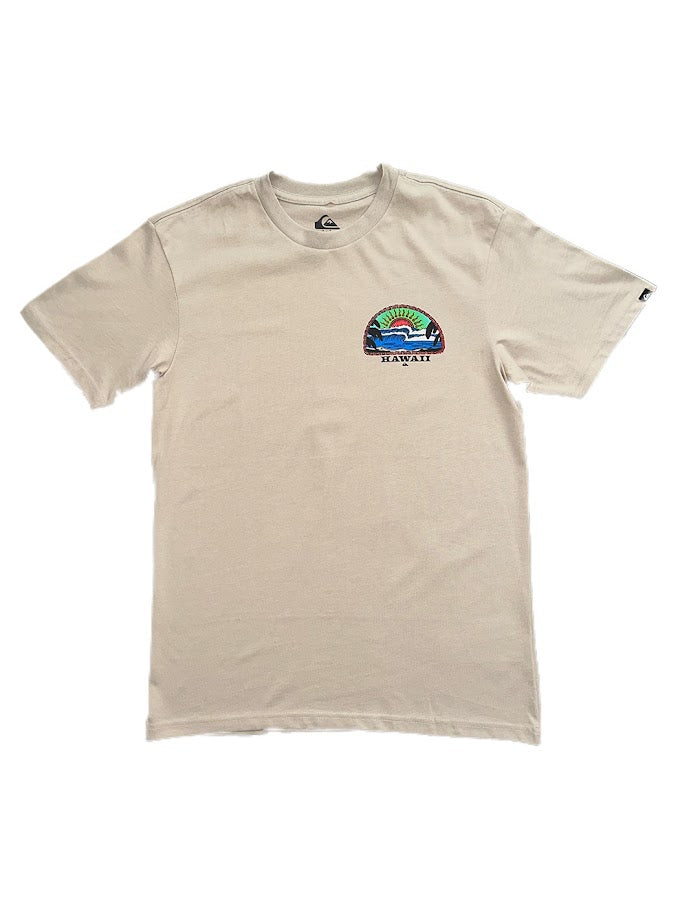 QUIKSILVER HI BLAZING SUN TEE - TAN