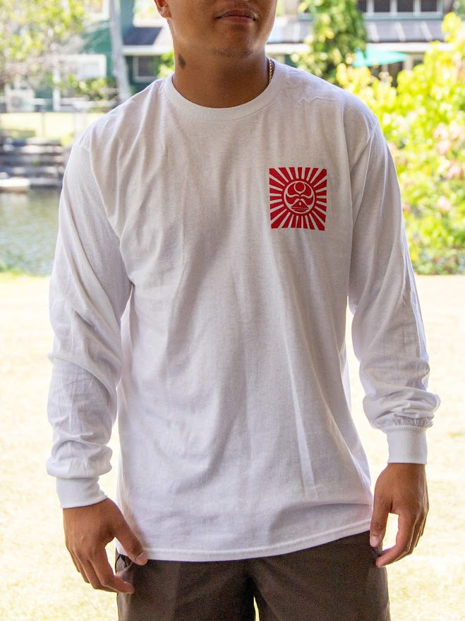 HIC CARPIO LONG SLEEVE TEE - WHITE
