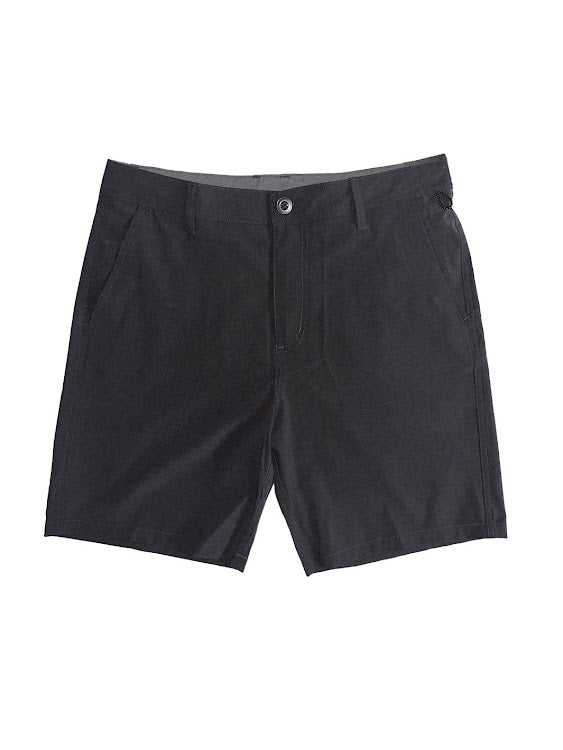 HIC PORTER HYBRID 19" BOARDSHORT - BLACK