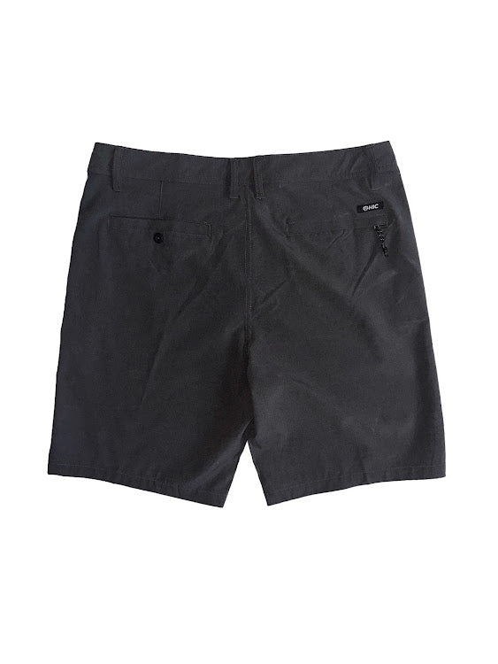 HIC PORTER HYBRID 19" BOARDSHORT - BLACK