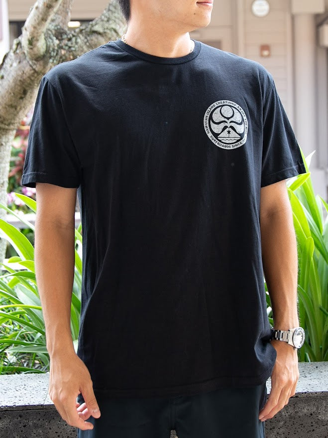 HIC ISLAND DOT TEE - BLACK