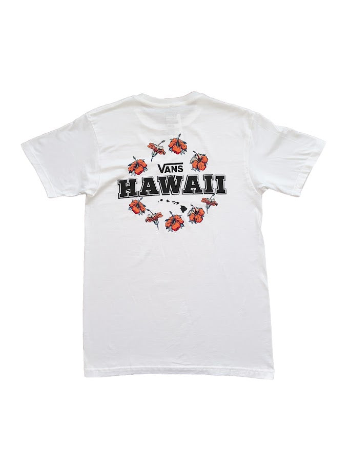 VANS HAWAII KAHUKU FLORAL LEI - WHITE