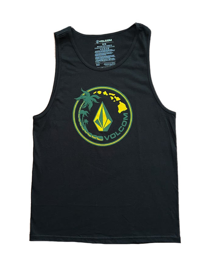 VOLCOM LOOPIN TANK - BLACK