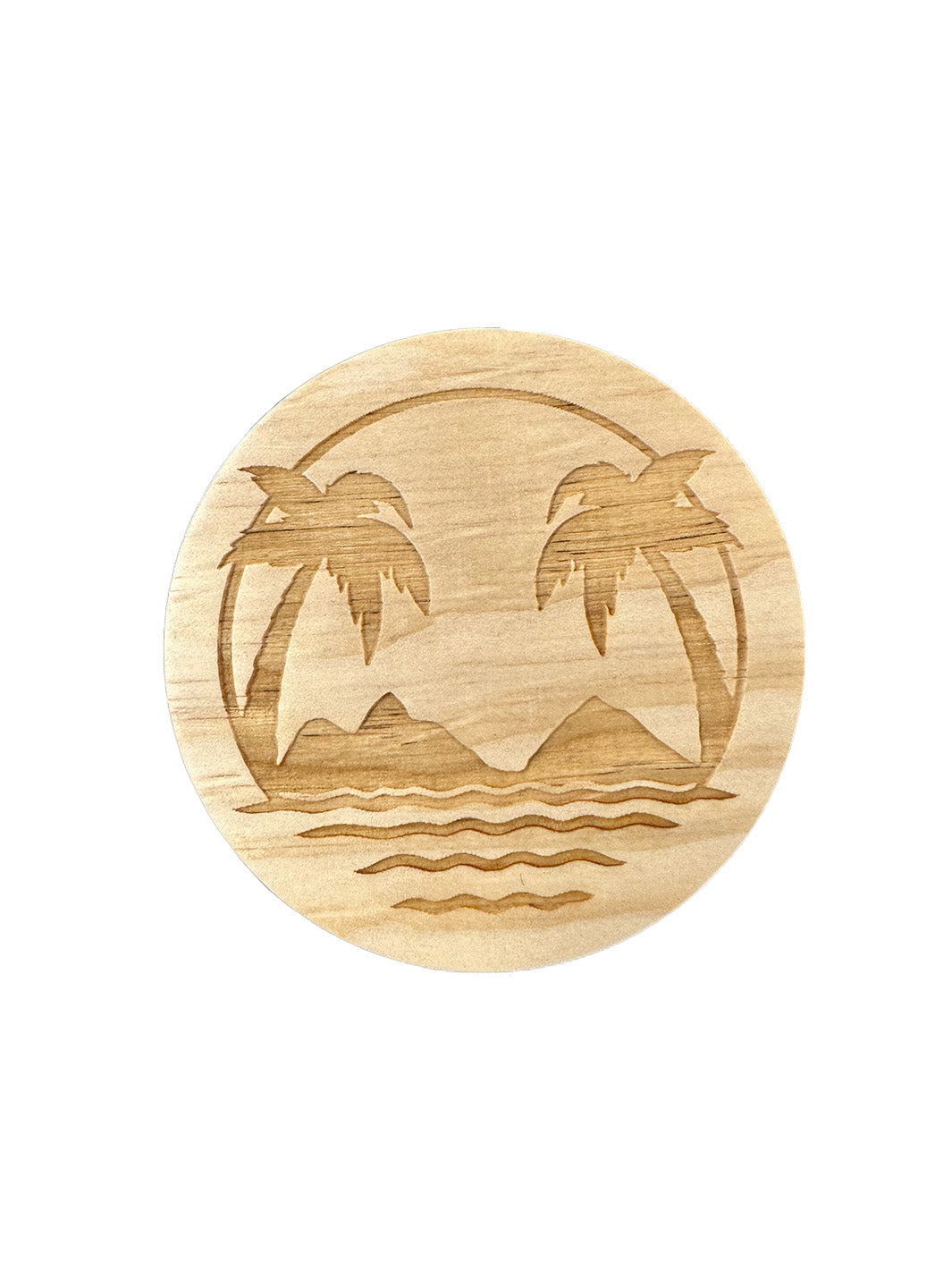 HIC THE MOKES WOOD COASTER – Hawaiian Island Creations