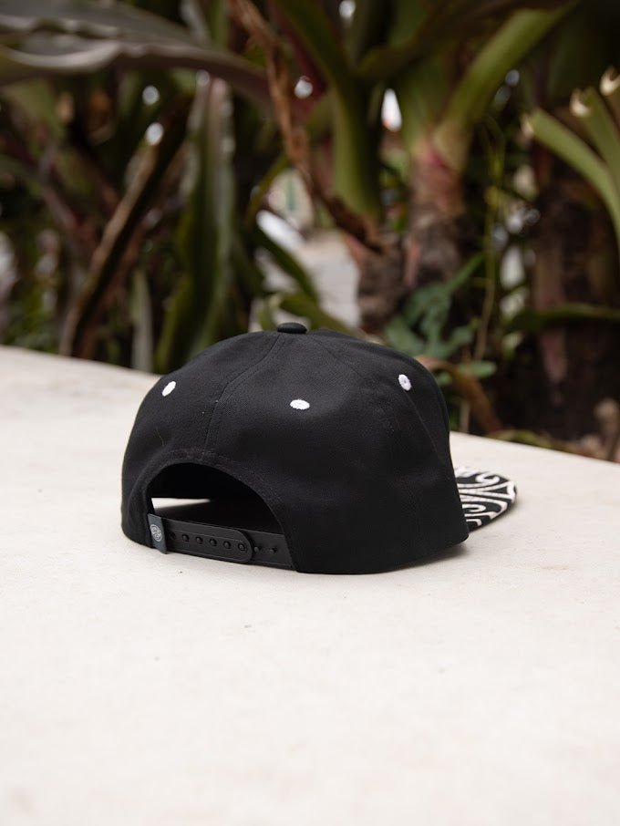 HIC ROTORUA DOT SNAPBACK - BLACK