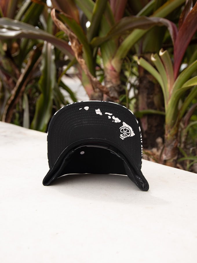 HIC ROTORUA DOT SNAPBACK - BLACK