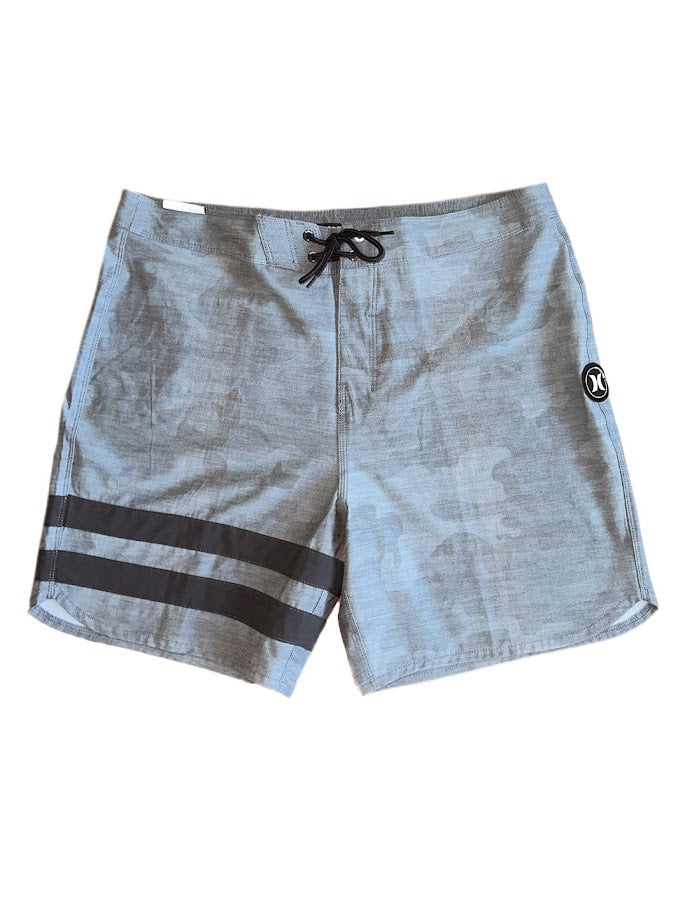 HURLEY NATURALS HAWAII CAMO BLOCK PARTY 18" BOARDSHORT - BLACK