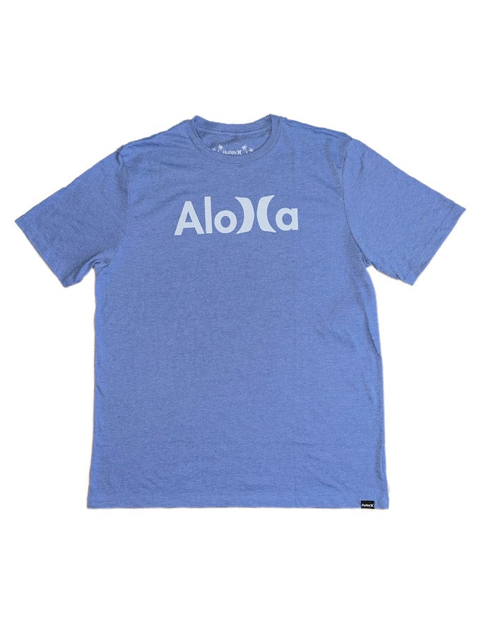 HURLEY ALOHA TEE - BLUE