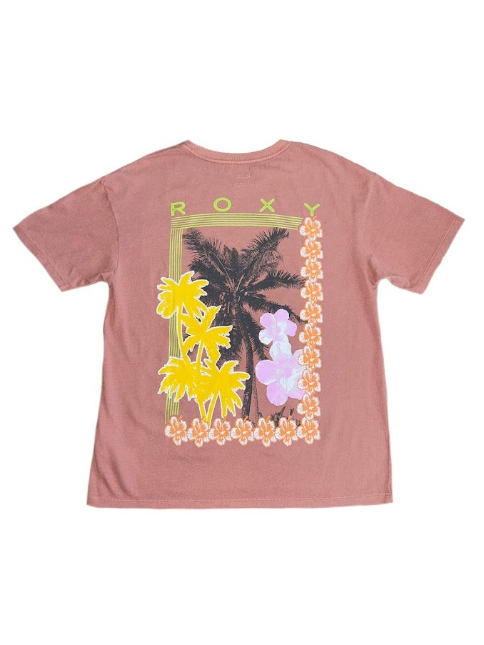 ROXY TROPIC DAZE WOMENS TEE - CINNAMON