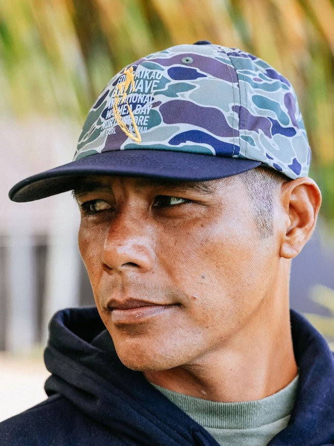 RIP CURL EDDIE WOULD GO 2025 SNAPBACK HAT - CAMO