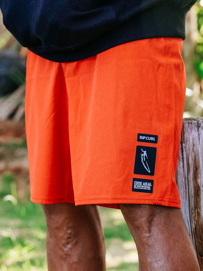 RIP CURL EDDIE WOULD GO THE BAY MIRAGE CORE 20" BOARDSHORT - RED