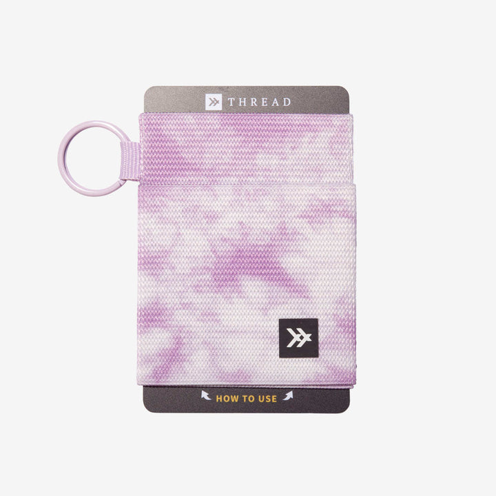 THREAD ELASTIC WALLET - HAZE LAVENDER