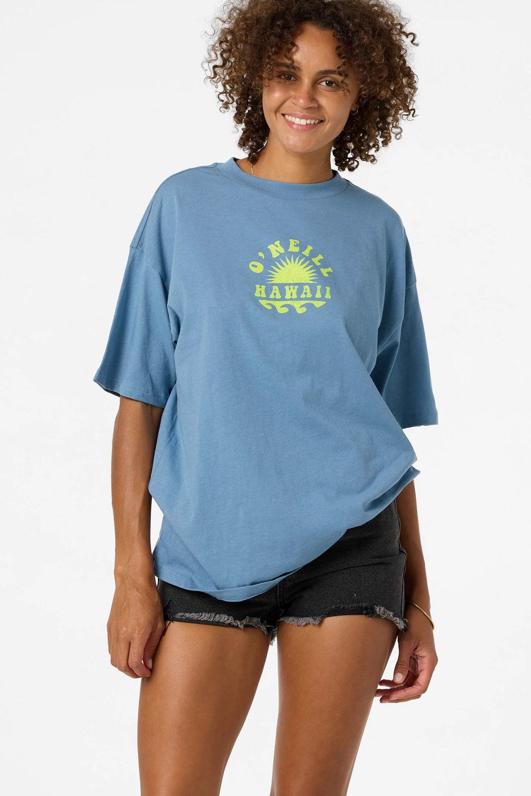O'NEILL STRATO HAWAII OVERSIZED TEE - CAP