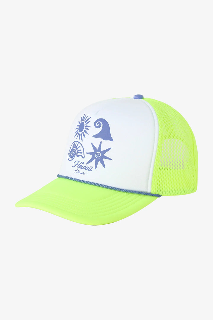 O'NEILL SHELL STAR HAWAII TRUCKER -SAFETY YELLOW