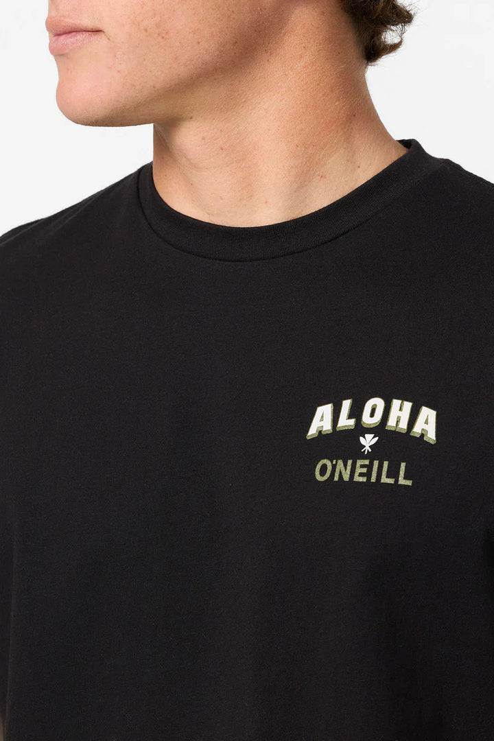 O'NEILL HAWAII ALOHA TEE - BLACK
