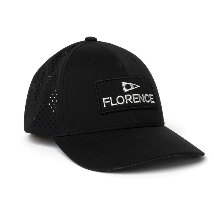 FLORENCE MARINE X AIRTEX UNSTRUCTURED HAT - BLACK