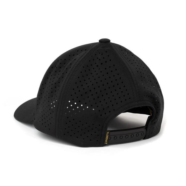 FLORENCE MARINE X AIRTEX UNSTRUCTURED HAT - BLACK