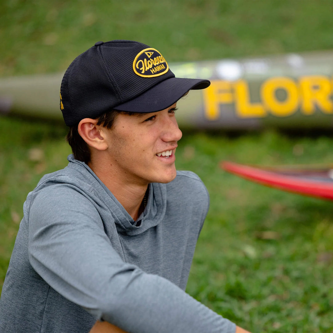 FLORENCE MARINE X HAWAII MESH TRUCKER - BLK