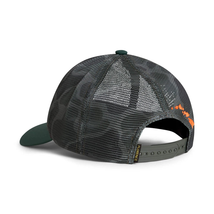 FLORENCE MARINE X HAWAII MESH TRUCKER - BURNT OLIVE CAMO (BOC)