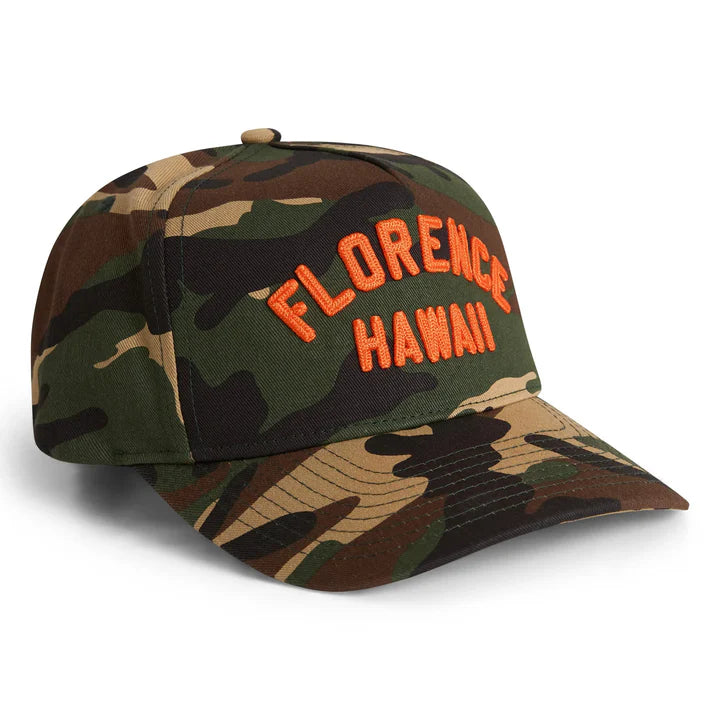 FLORENCE MARINE X HAWAII EMBROIDERED HAT - WLC