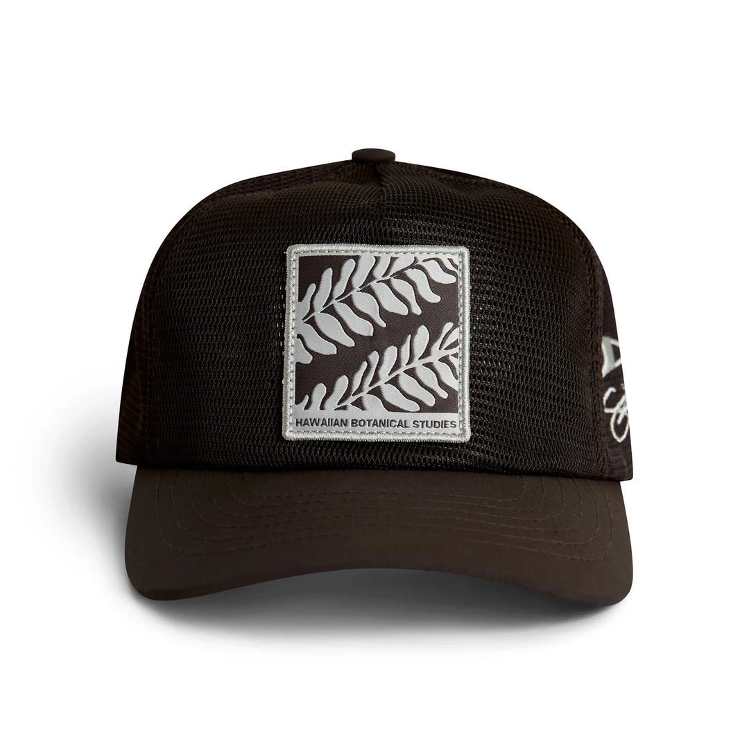 FLORENCE MARINE X SIG ZANE KOA MESH TRUCKER HAT - DARK BROWN (DBR)