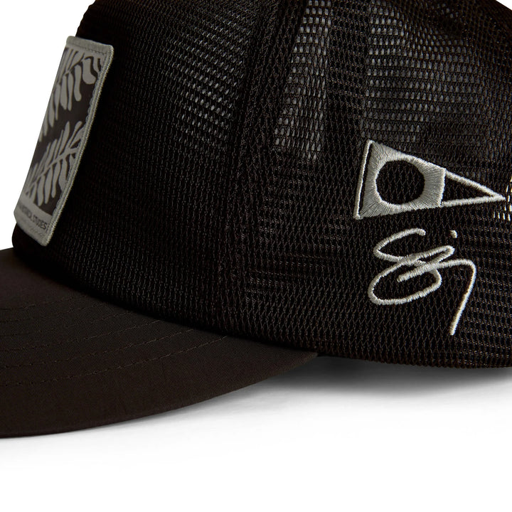 FLORENCE MARINE X SIG ZANE KOA MESH TRUCKER HAT - DARK BROWN (DBR)