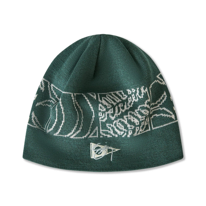 FLORENCE MARINE X SIG ZANE KOA JACQUARD KNIT BEANIE - SYCAMORE (SYC)