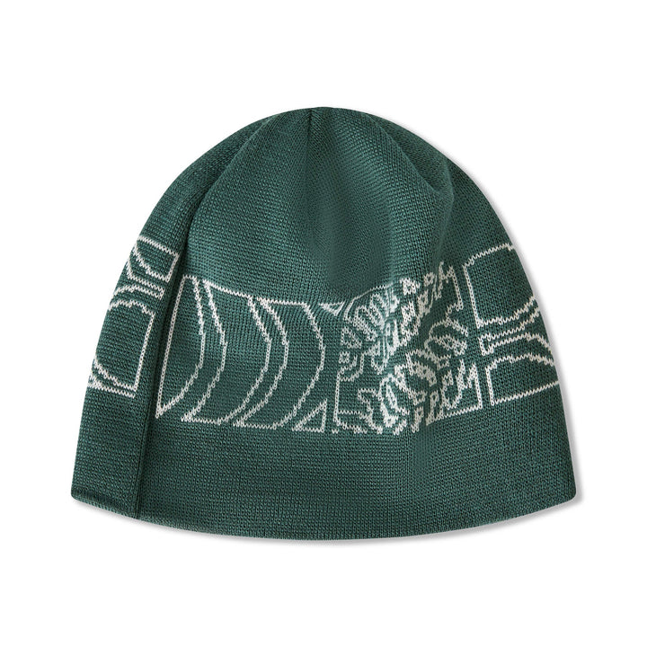 FLORENCE MARINE X SIG ZANE KOA JACQUARD KNIT BEANIE - SYCAMORE (SYC)