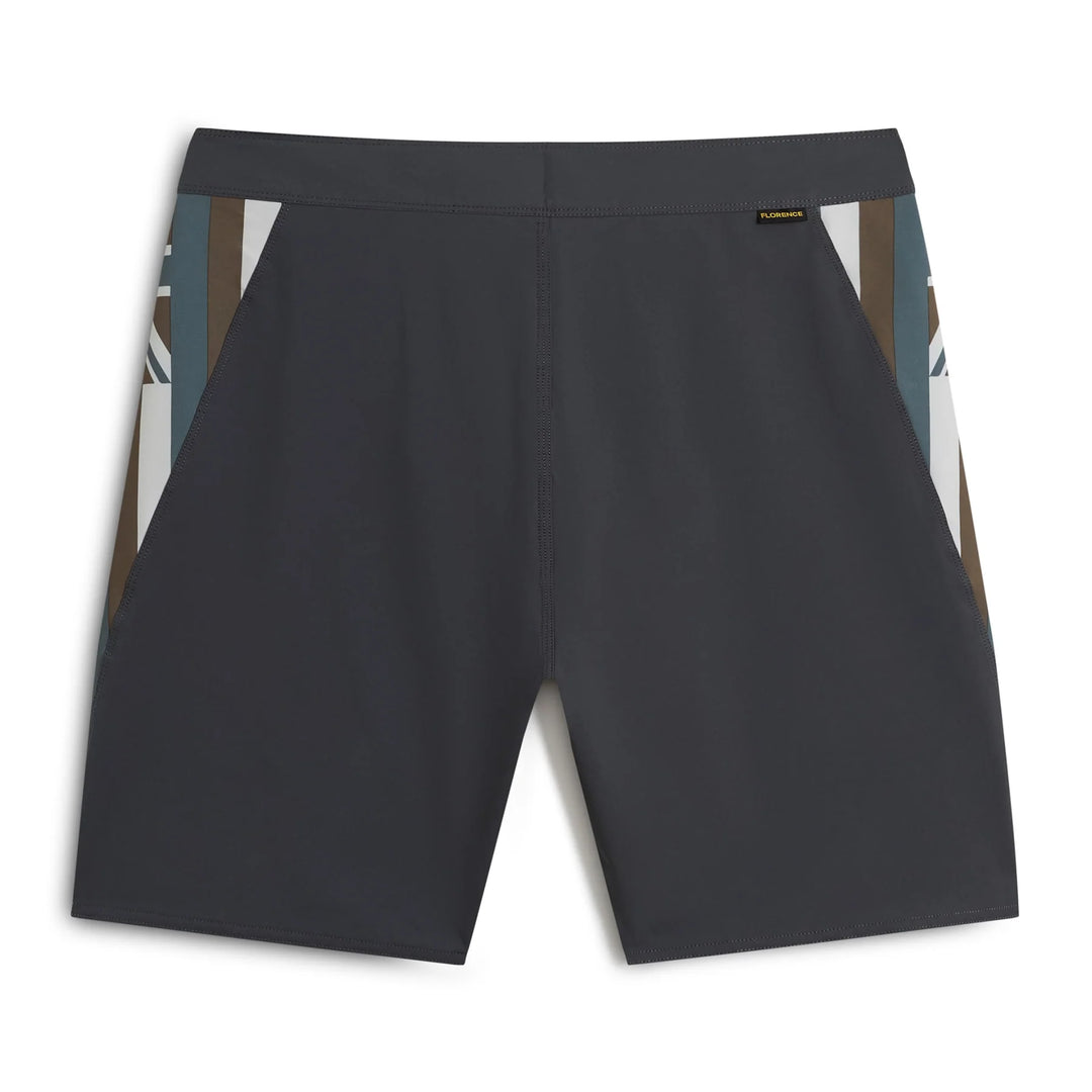 FLORENCE MARINE X PRO HAWAII BOARDSHORT - CHARCOAL