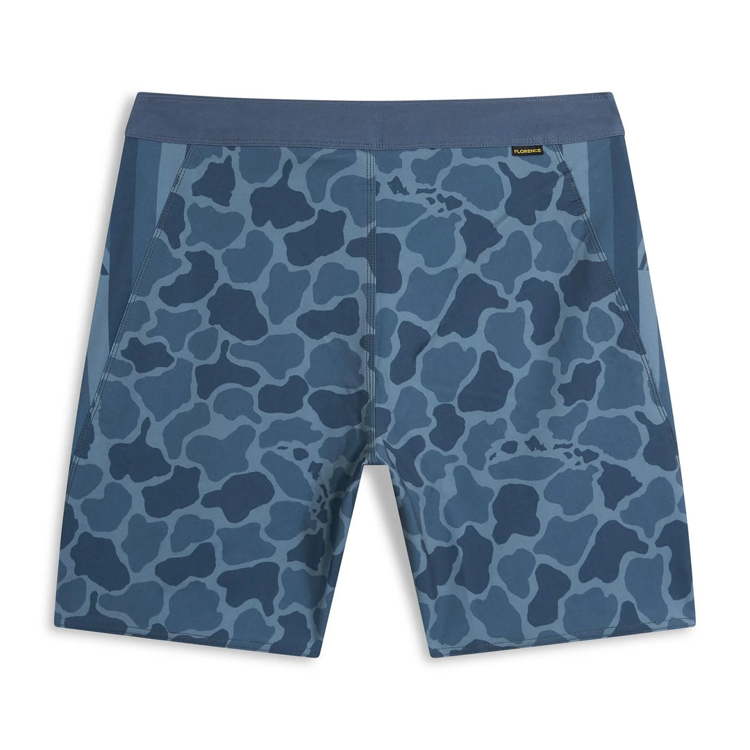 FLORENCE MARINE X F1 PRO HAWAII CAMO BOARDSHORT - MARITIME CAMO (MTC)