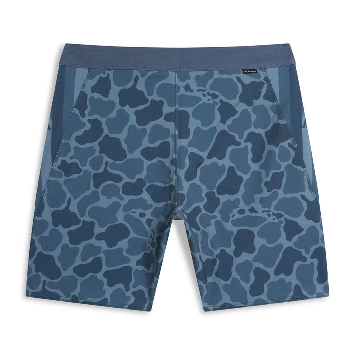 FLORENCE MARINE X F1 PRO HAWAII CAMO BOARDSHORT - MARITIME CAMO (MTC)