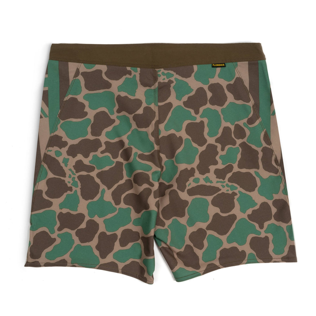 FLORENCE MARINE X F1 PRO HAWAII CAMO BOARDSHORT - CAMO