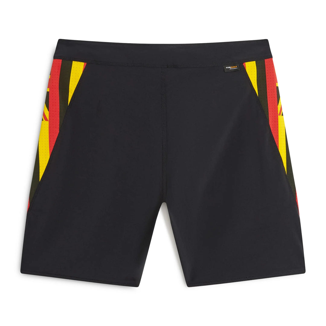 FLORENCE MARINE X CORDURA AIRTEX PRO HAWAII BOARDSHORT - BLACK (BMT)