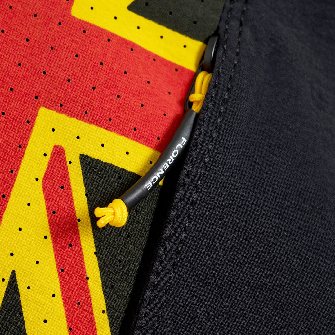 FLORENCE MARINE X CORDURA AIRTEX PRO HAWAII BOARDSHORT - BLACK (BMT)