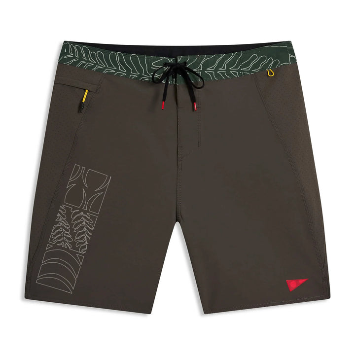 FLORENCE MARINE X SIG ZANE CORDURA AIRTEX BOARDSHORT - MOUNTAIN KOA (MTK)