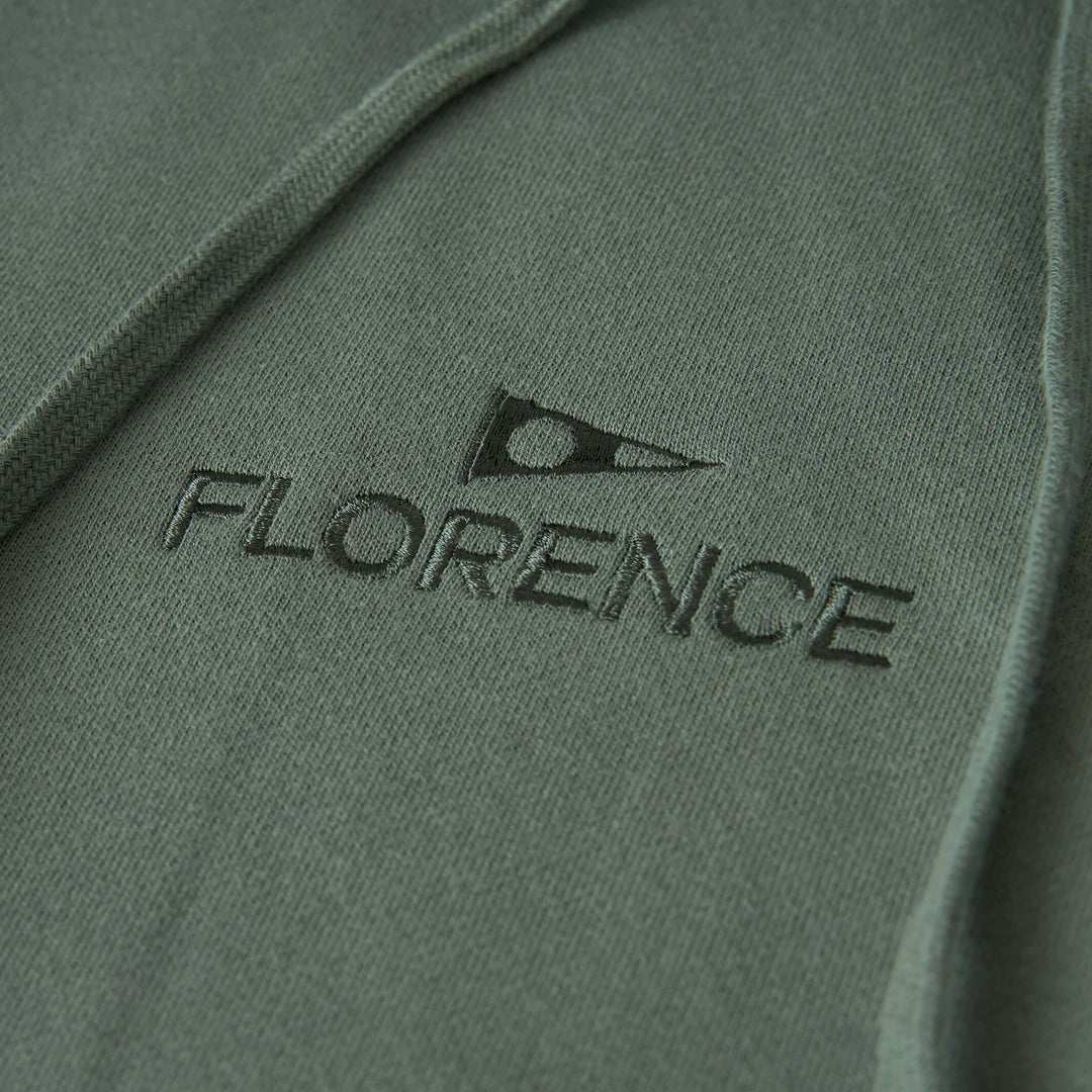 FLORENCE MARINE X FLORENCE EMBROIDERED HOODIE - DSG