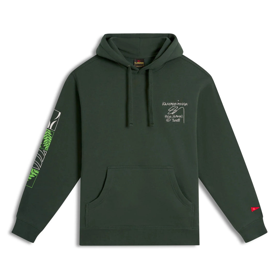 FLORENCE MARINE X SIG ZANE KAMAKALAUKOA HOODIE - SYCAMORE (SYC)