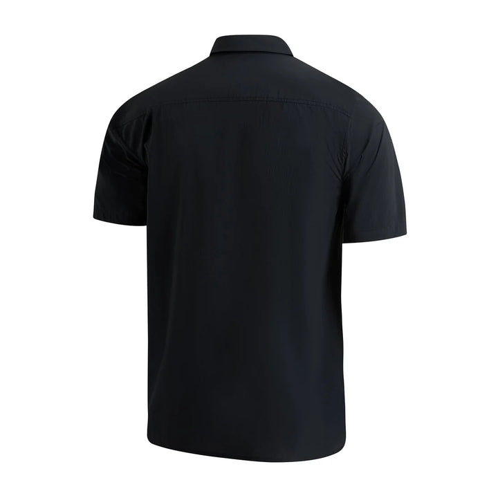 FLORENCE MARINE X AIRTEX EXPEDITION POLO SHIRT - BLACK