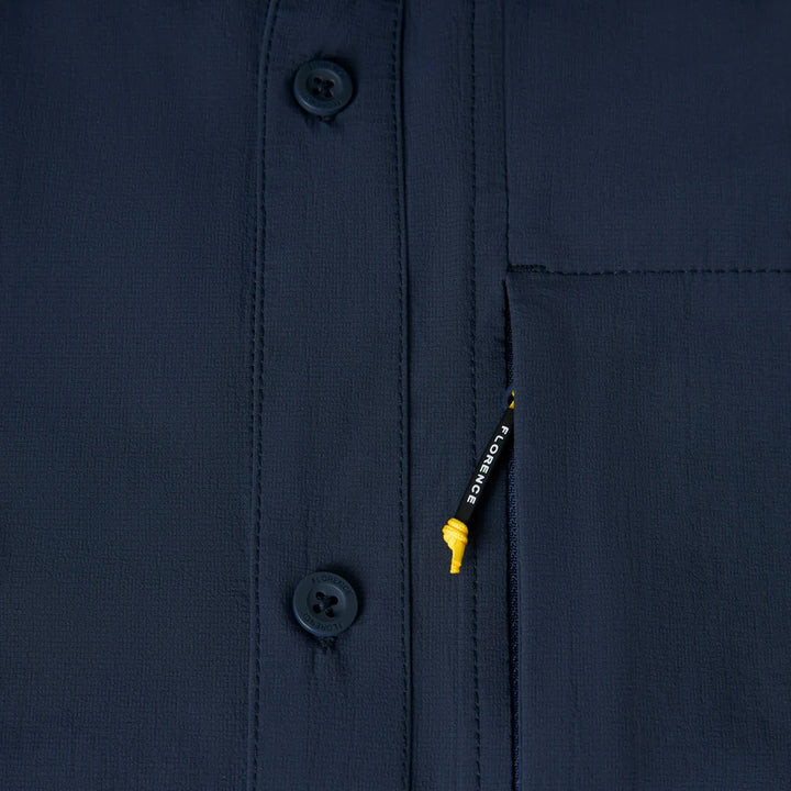 FLORENCE MARINE X AIRTEX EXPEDITION POLO SHIRT - NAVY