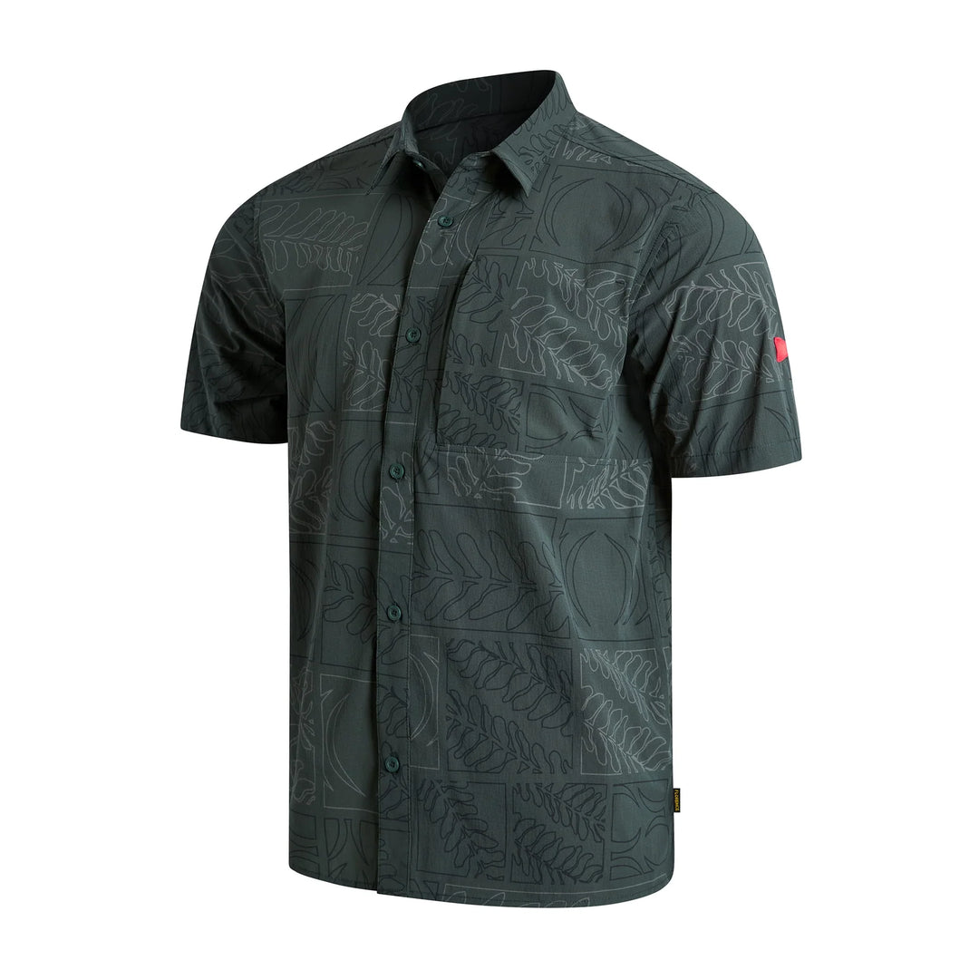 FLORENCE MARINE X SIG ZANE KOA AIRTEX ALOHA SHIRT - SYCAMORE (SYC)