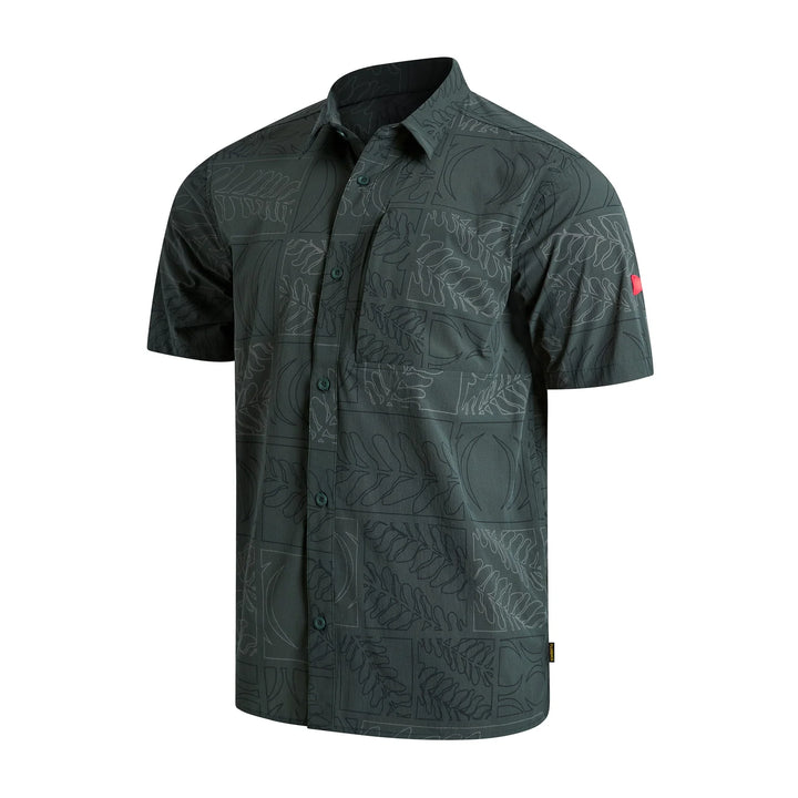 FLORENCE MARINE X SIG ZANE KOA AIRTEX ALOHA SHIRT - SYCAMORE (SYC)
