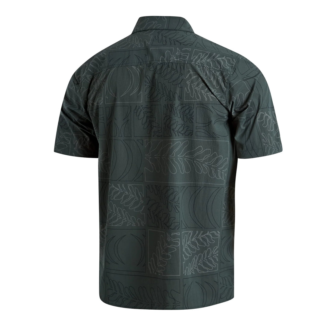 FLORENCE MARINE X SIG ZANE KOA AIRTEX ALOHA SHIRT - SYCAMORE (SYC)