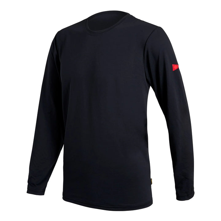 FLORENCE MARINE X AIRTEX LS HOODED SHIRT - BLK