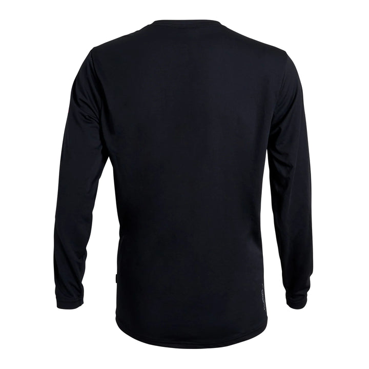 FLORENCE MARINE X AIRTEX LS HOODED SHIRT - BLK