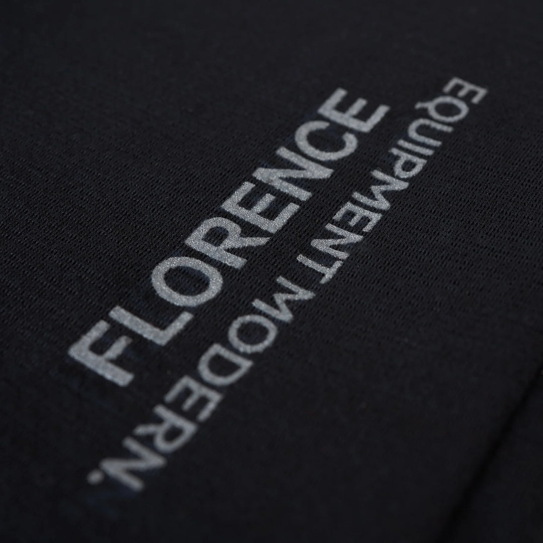 FLORENCE MARINE X AIRTEX LS HOODED SHIRT - BLK
