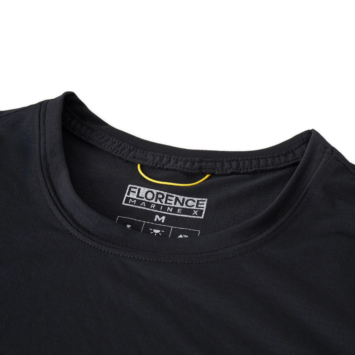 FLORENCE MARINE X AIRTEX LS HOODED SHIRT - BLK