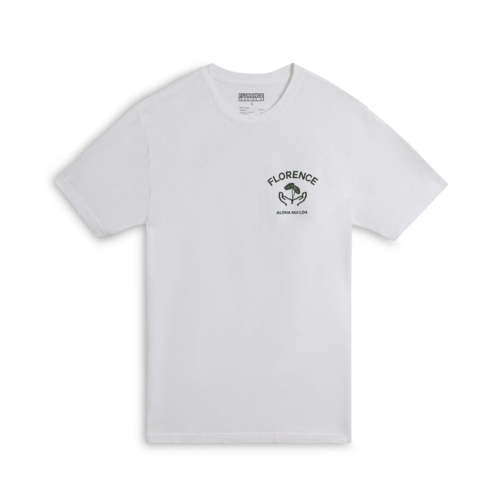 FLORENCE MARINE X TARO OF LIFE TEE - WHITE