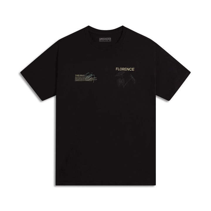 FLORENCE MARINE X SIG ZANE KALO TEE - BLACK